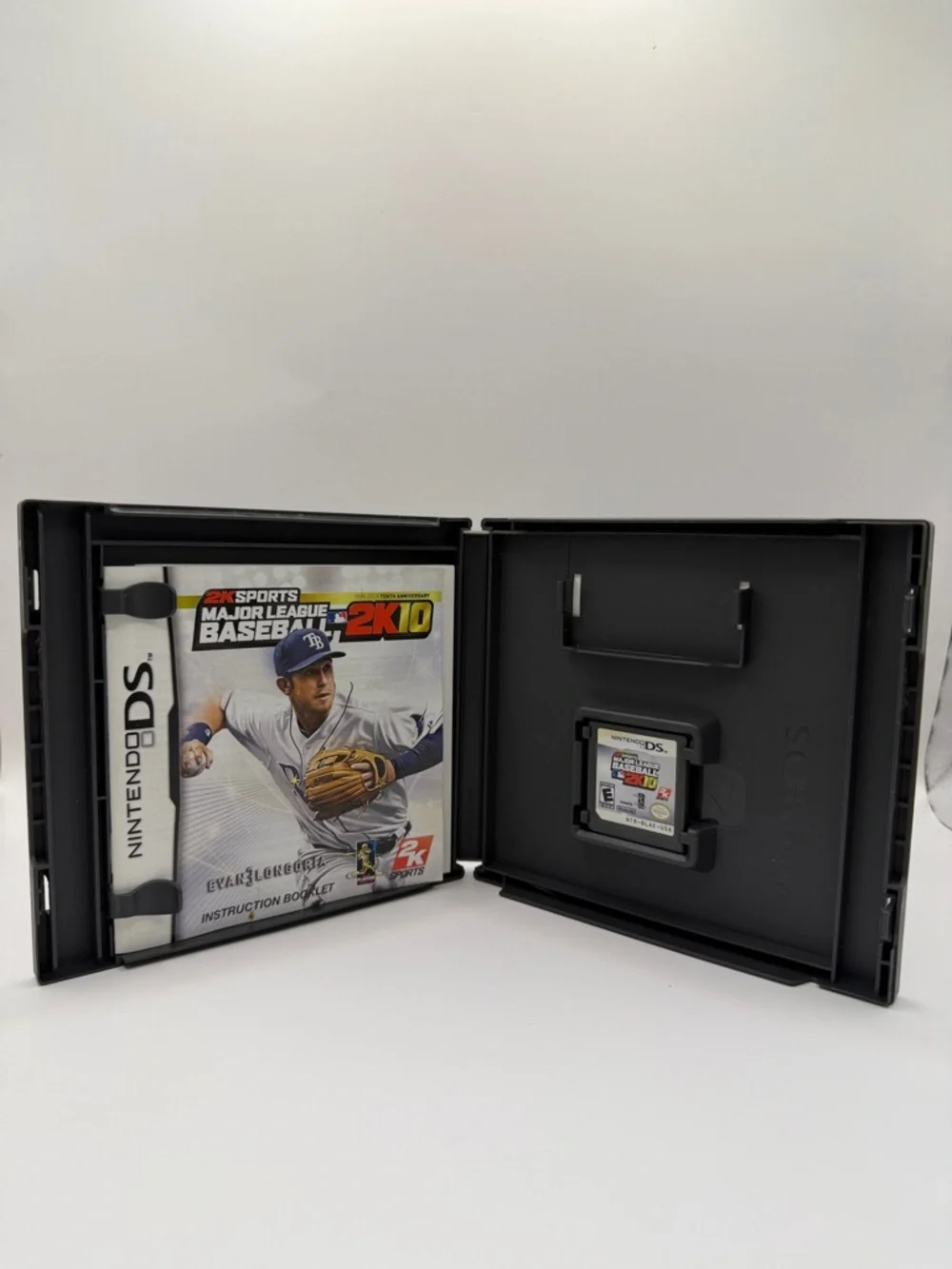 Major League Baseball 2K10 Nintendo DS‎ Game White/Gray CIB